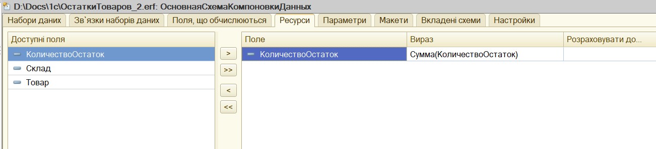 Отчет СКД