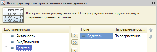 Отчеты на СКД