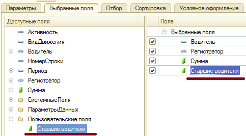 Отчеты на СКД